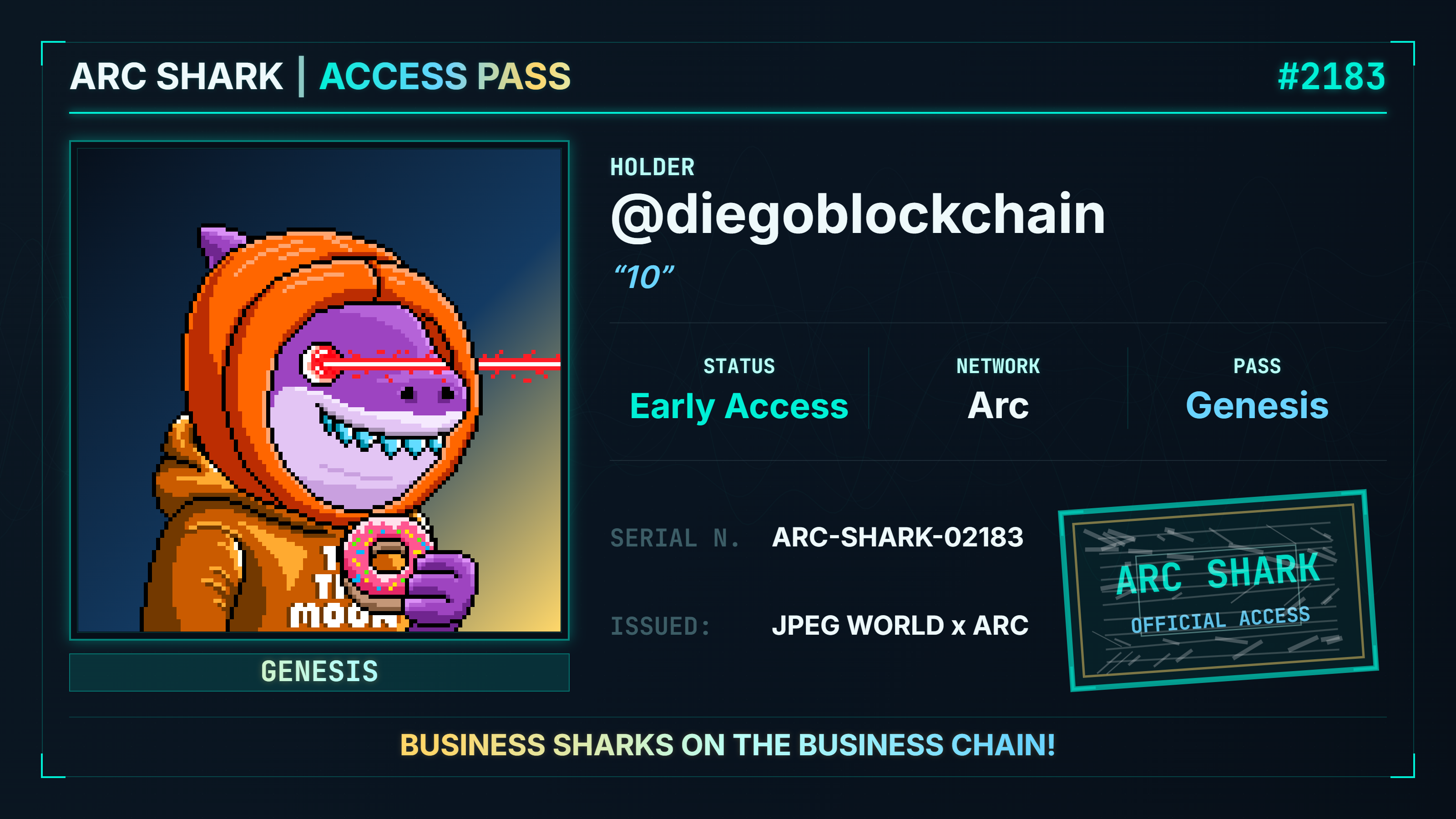 ARC SHARK Pass