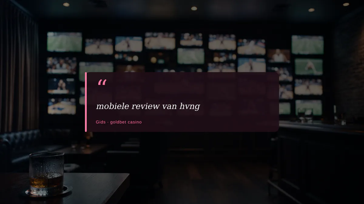 mobiele review van hvng