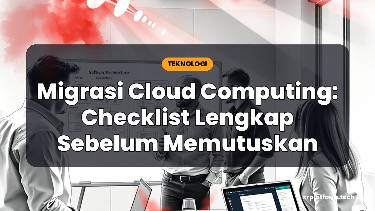Migrasi Cloud Computing: Checklist Lengkap Sebelum Memutuskan Migrasi Cloud Computing: Checklist Lengkap Sebelum Memutuskan: lukisan cat air digital kota pintar futuristik