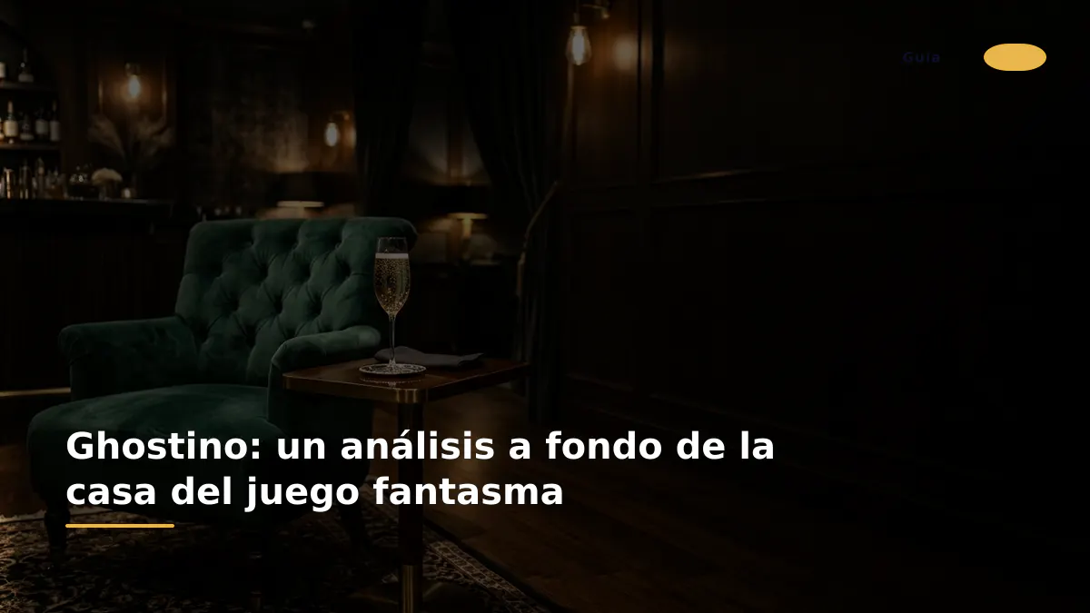 Ghostino: un análisis a fondo de la casa del juego fantasma