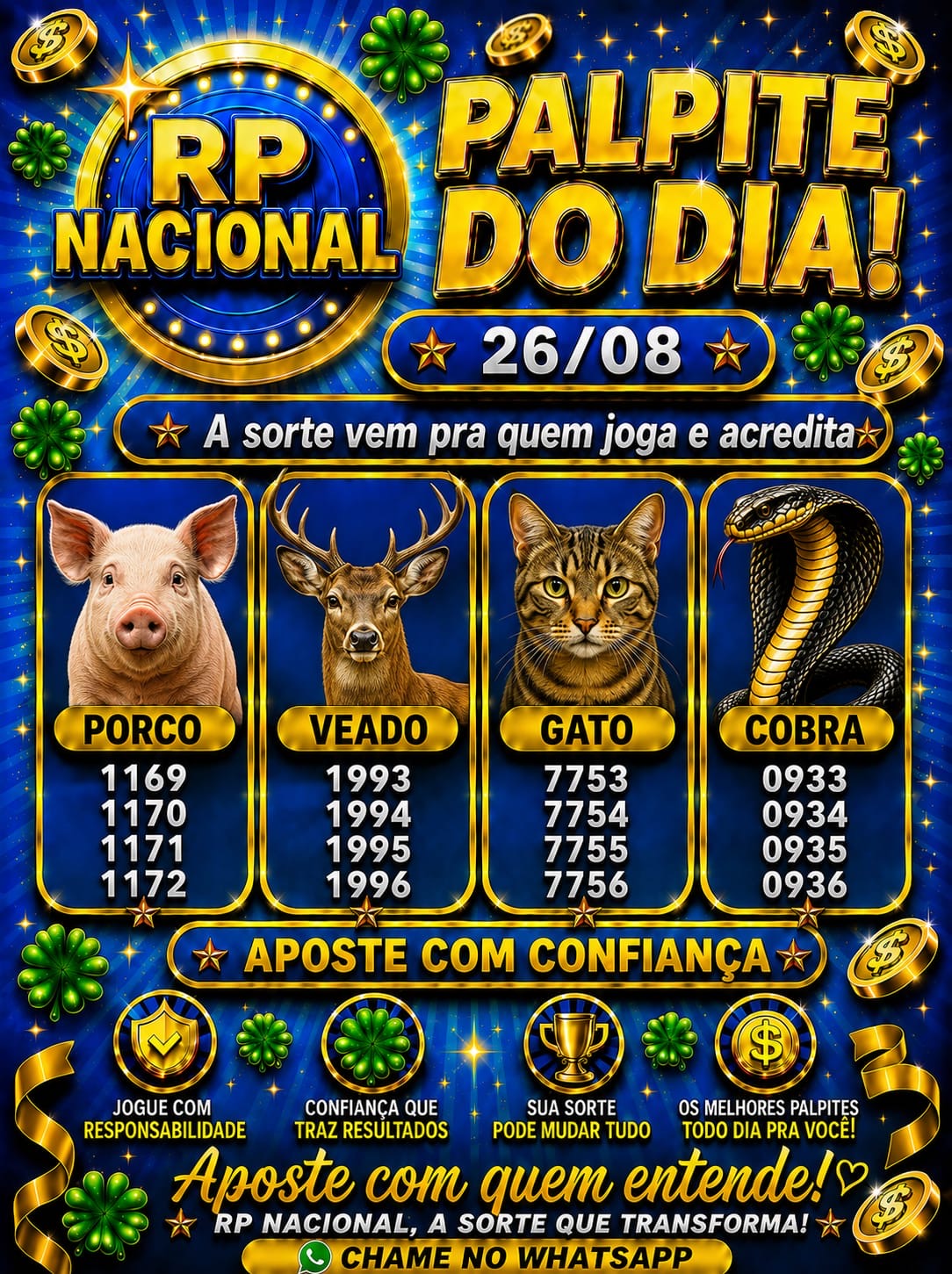 Palpites do Dia