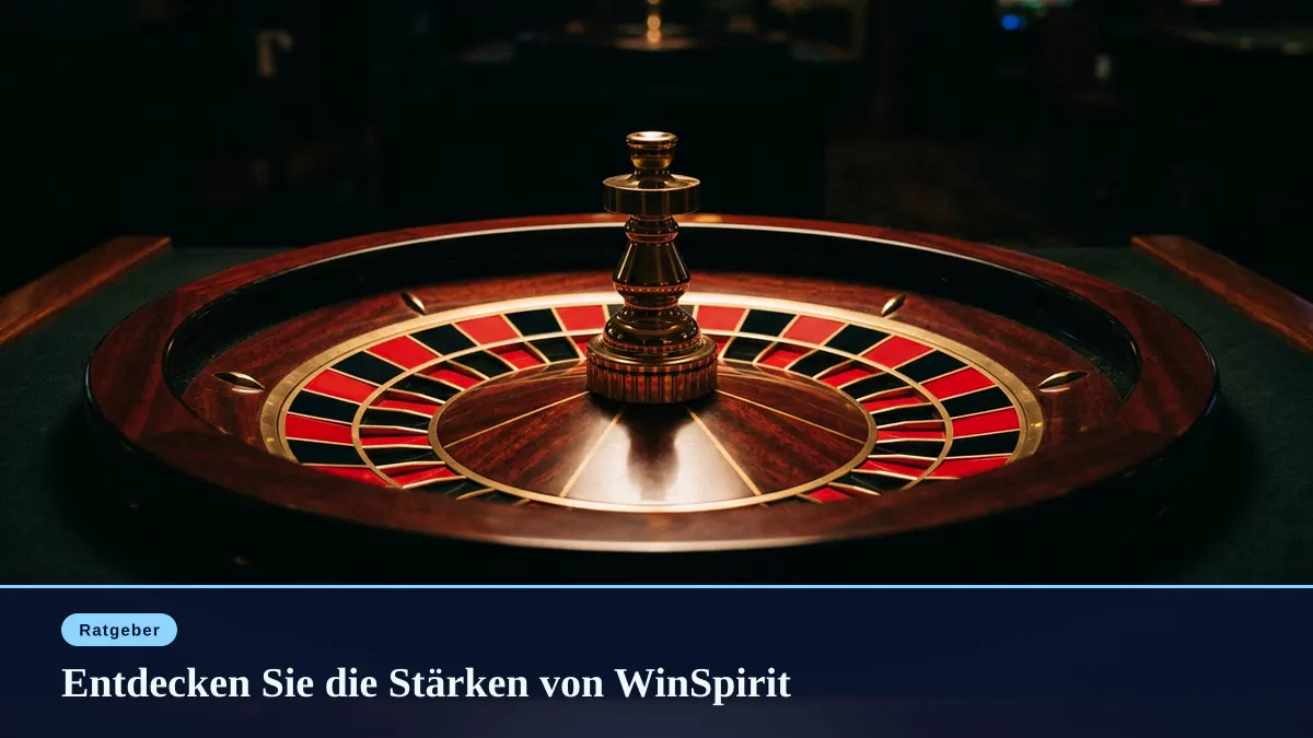 Entdecken Sie die Stärken von WinSpirit