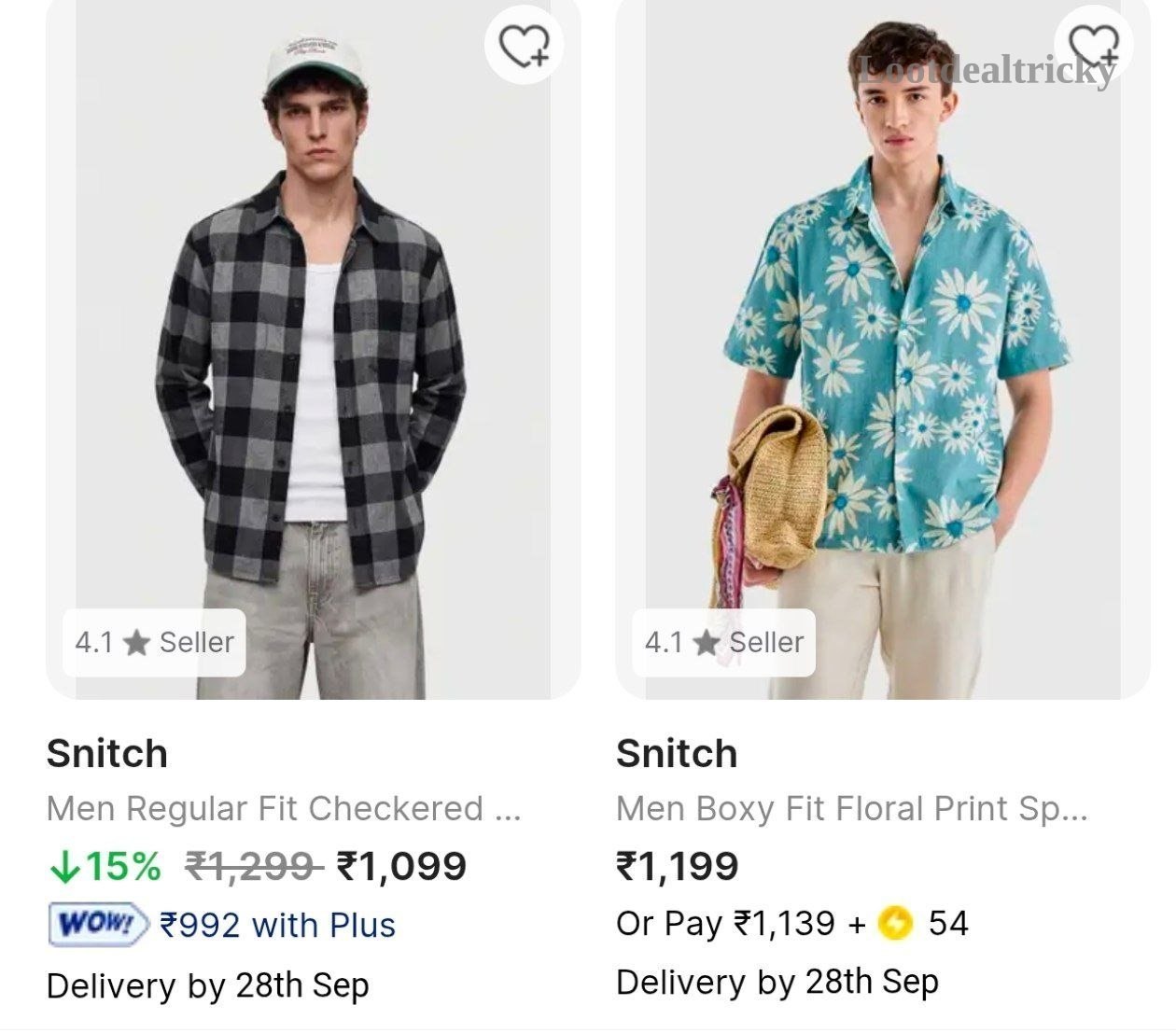 Loot Snitch Clothing Offer Image