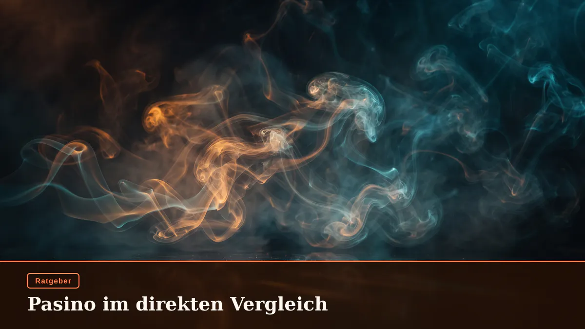 Pasino im direkten Vergleich