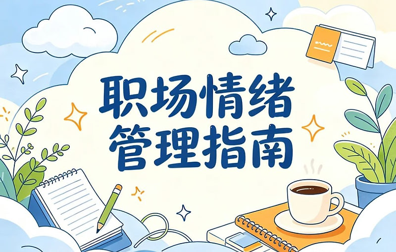 职场情绪管理指南，别让负面情绪绑架你