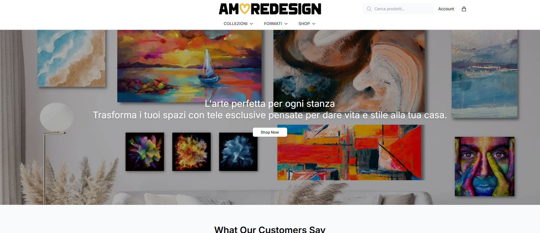 Stored capture of amoredesignstudio.shop
