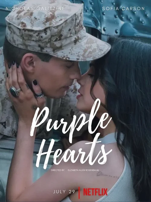 Purpurowe serca / Purple Hearts (2022) PL.720p.WEB-DL.XviD.AC3-PT / Lektor PL