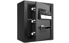Deli ET620 dual lock digital safe box Malaysia for office and commercial security