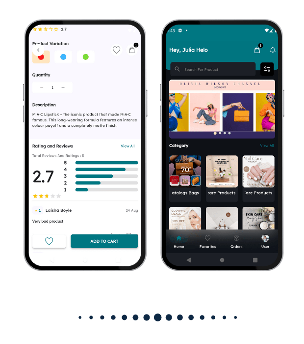 EcomCart - Flutter Modern eCommerce App Built with Laravel & Vue.js - Flutter Online Stores