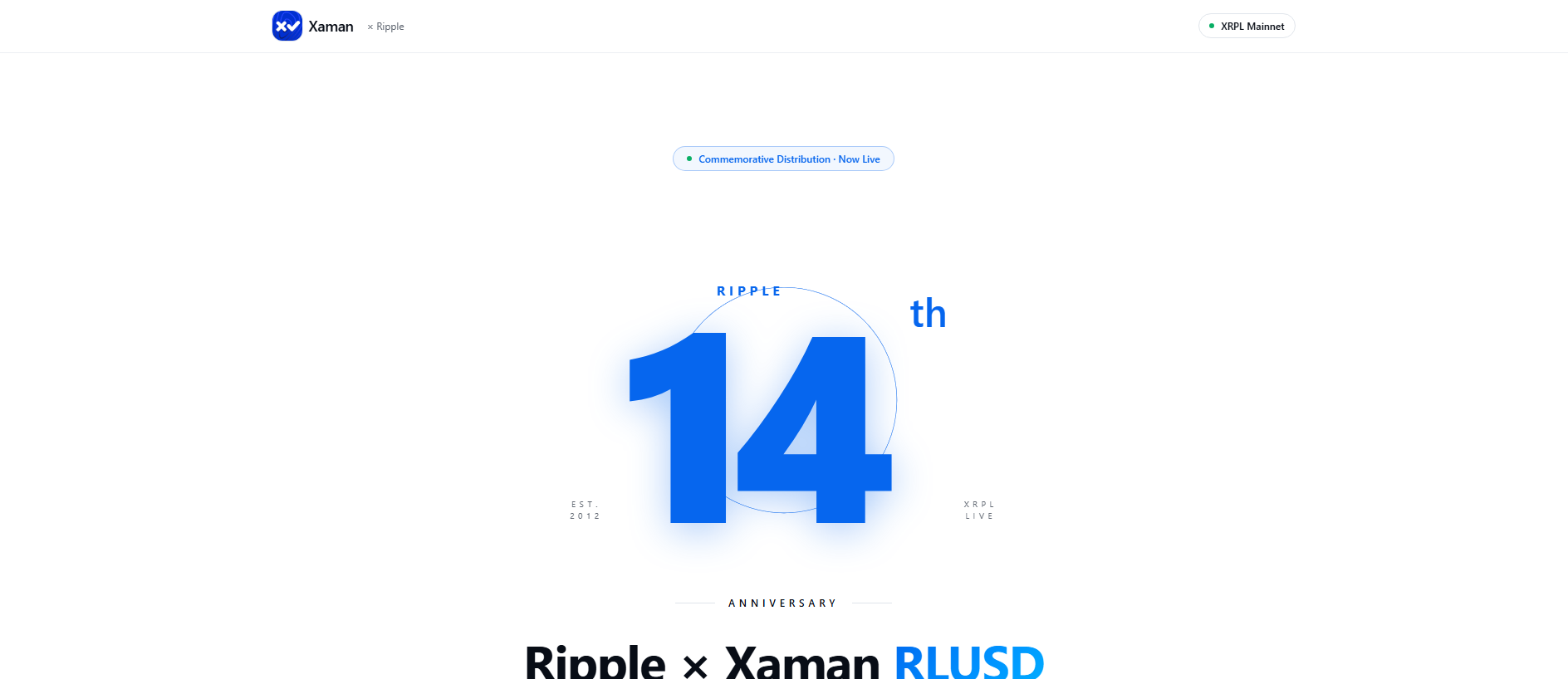 Stored capture of anniversary-xaman.app