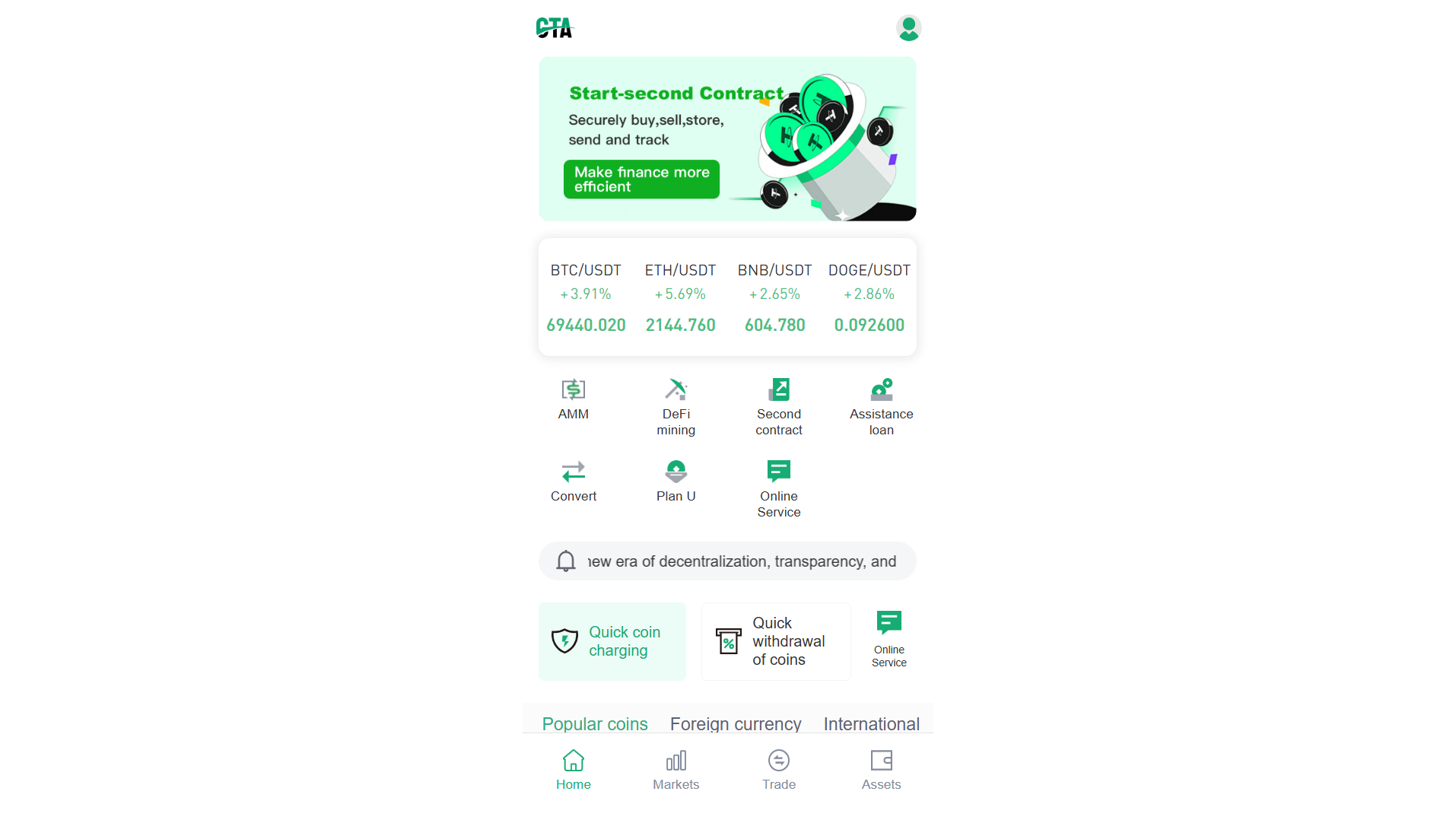 Screenshot of web3cta.com