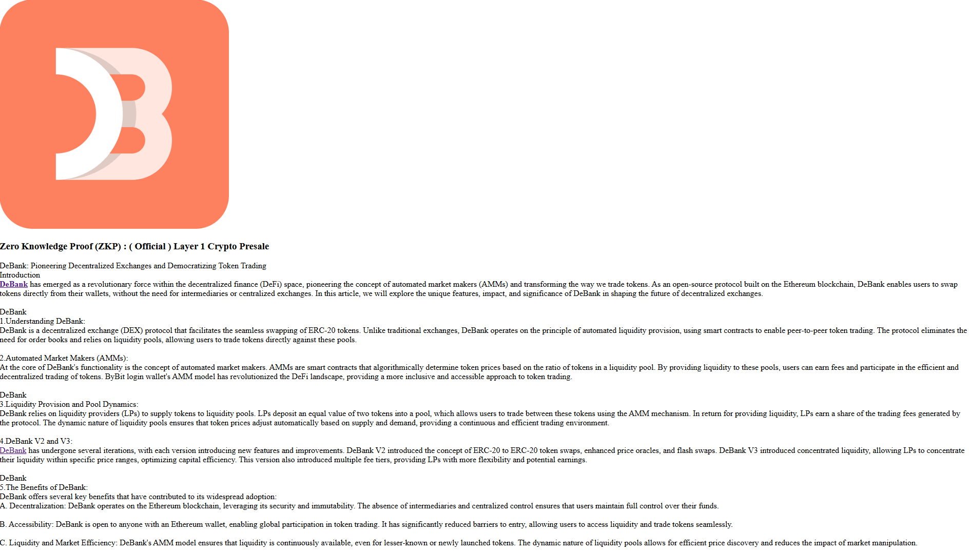 Stored capture of debank1.github.io