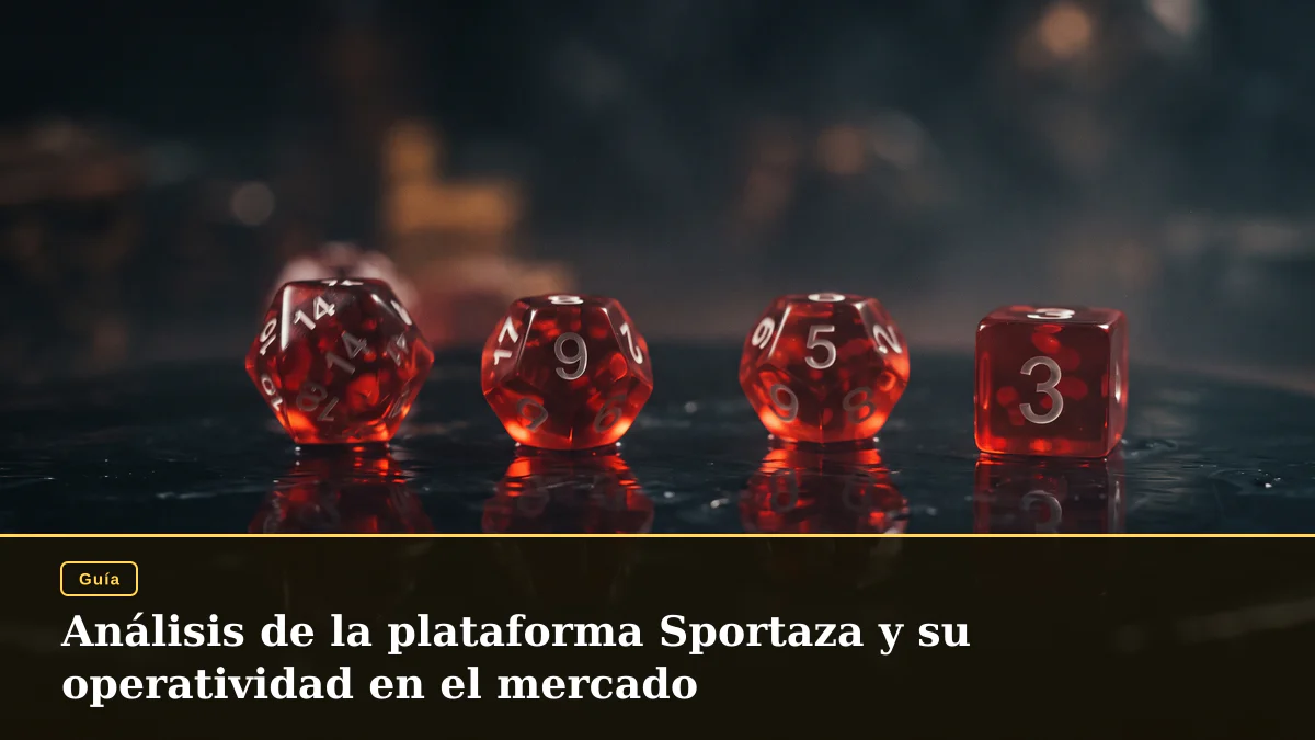 Análisis de la plataforma Sportaza y su operatividad en el mercado