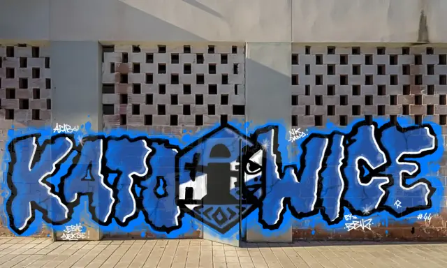 Graffiti artwork by vandald