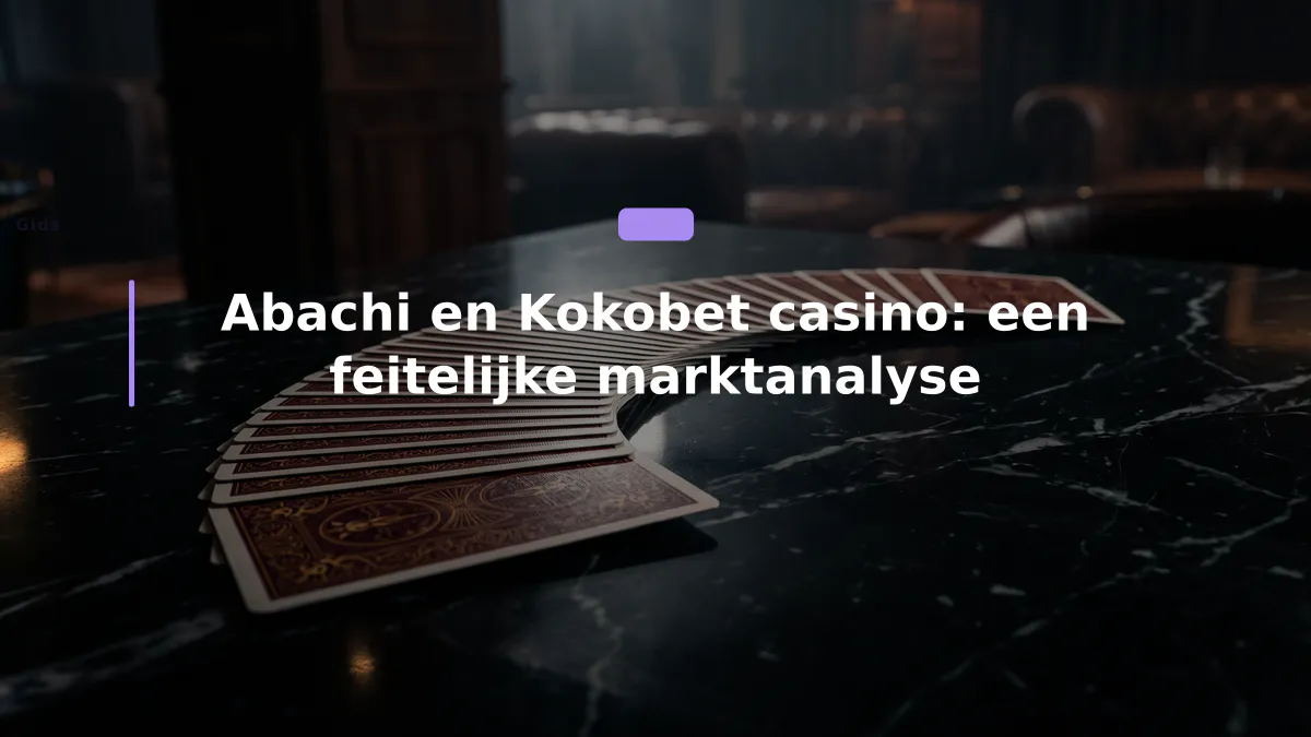 Abachi en Kokobet casino: een feitelijke marktanalyse