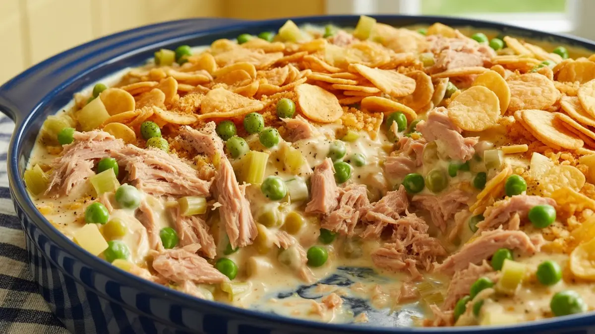 Tuna Noodle Casserole Gets a Flavor Boost