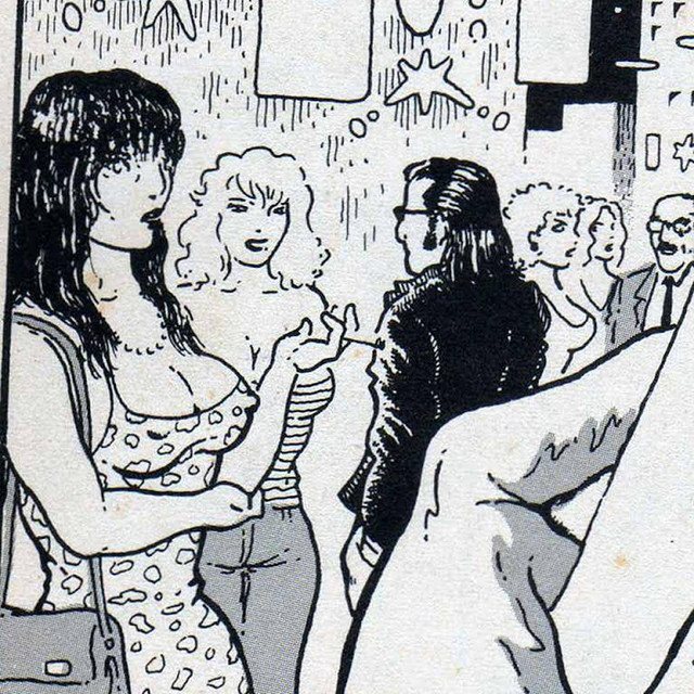 DIBUJO DE PROSTITUTA