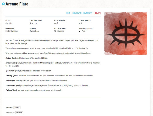 Arcane-Flare