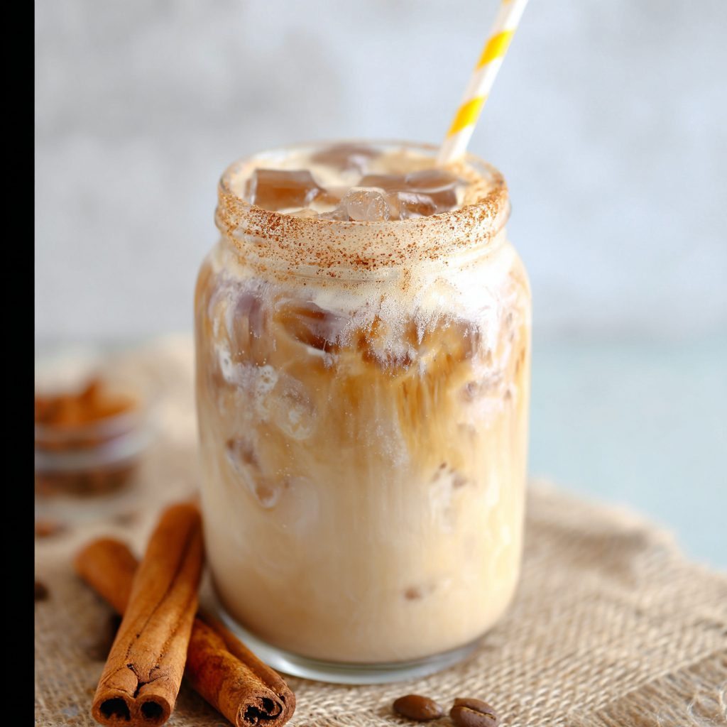 How to Make Iced Cinnamon Vanilla Latte