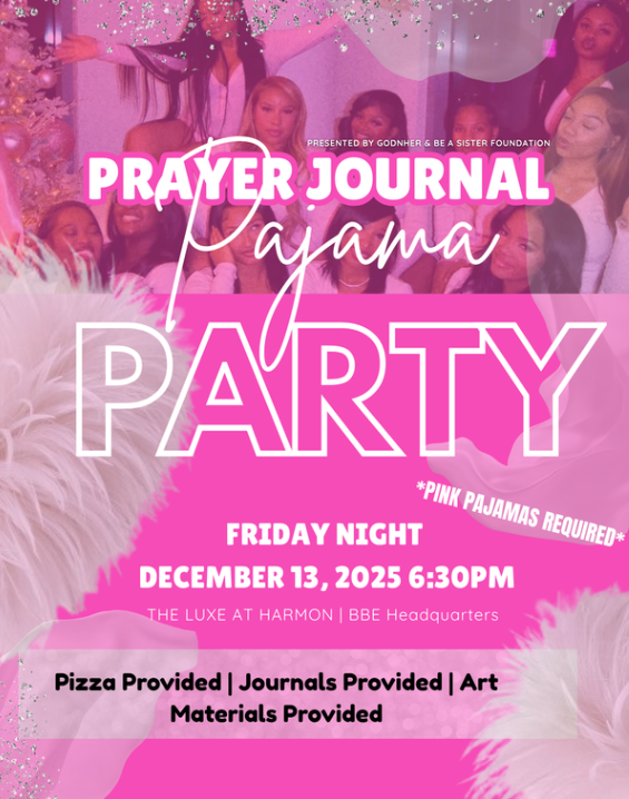 Prayer Journal Pajama Party