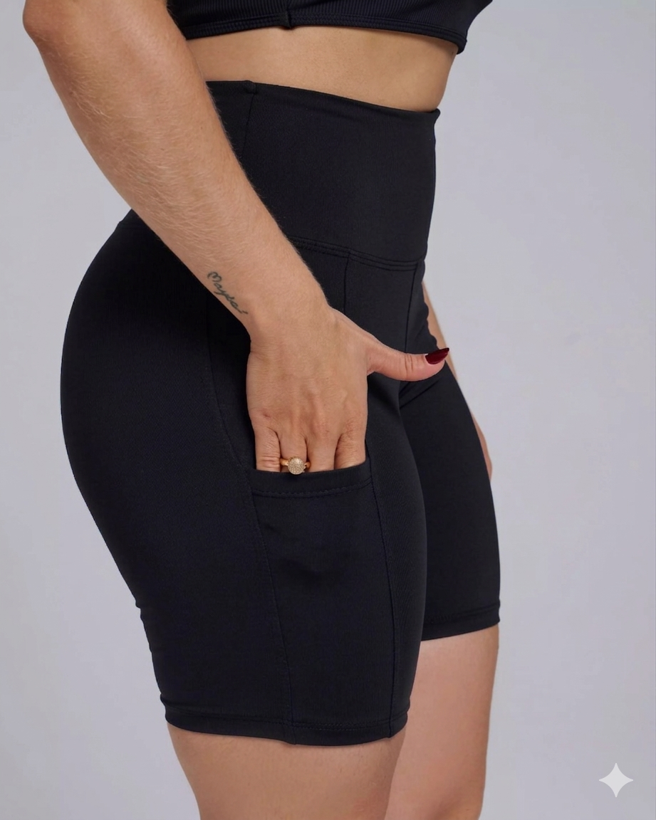 Short Runner | Poliamida com Compressão e Proteção UV