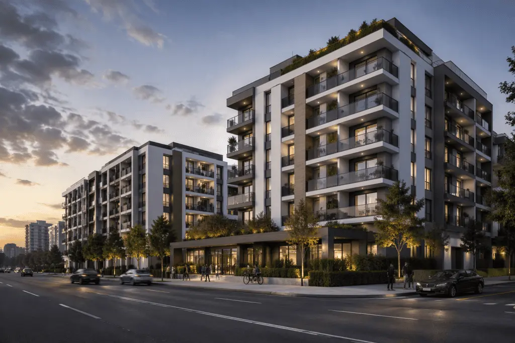 Piața imobiliară românească se reechilibrează, nu este în criză.