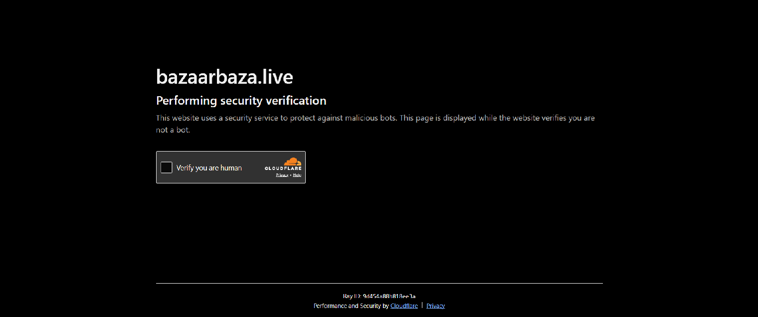 Screenshot of bazaarbaza.live