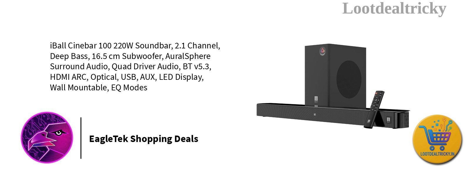 Iball 220w Bluetooth – Just ₹5400 | Loot Lo Iball 220w Bluetooth – Just ₹5400 | Loot Lo