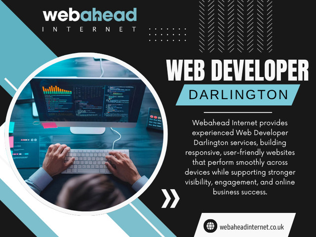 A skilled Web Developer Darlington professional understands how to build websites that satisfy both users and search engines. Choosing the right web agency can feel overwhelming because there are so many options available.

WEBAHEAD INTERNET LTD

Location: Trinity Court, Faverdale N, Darlington DL3 0PH
Phone: +441325582112
Find Us On Google Map: https://maps.app.goo.gl/mzskveDEVzkzg1kf8

Read Our Blogs:
https://webaheadinternetdarlington.wordpress.com/
https://blogfreely.net/webaheadinternet/
https://webaheadinternet.mystrikingly.com/

More Links:
https://gettr.com/user/webaheadinternet
https://peatix.com/user/29601553/view
https://myanimelist.net/profile/webaheadinternet