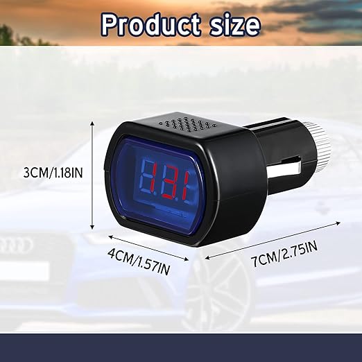 LED Digital Car Voltmeter