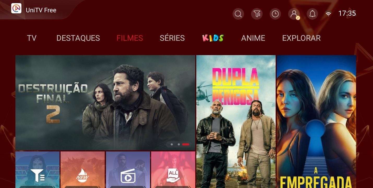 UniTV Interface 1