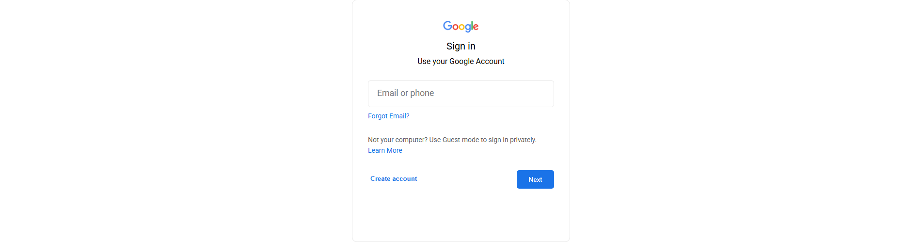 Forensic screenshot of go0gle.html-5.me showing the phishing page layout