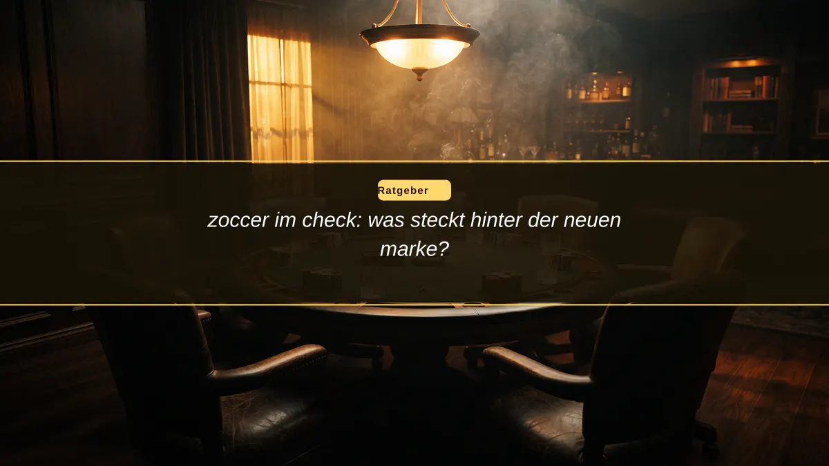zoccer im check: was steckt hinter der neuen marke?