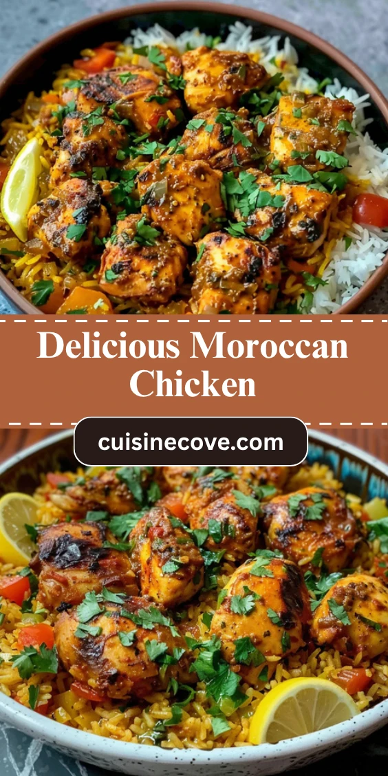Savory Moroccan Chicken & Rice