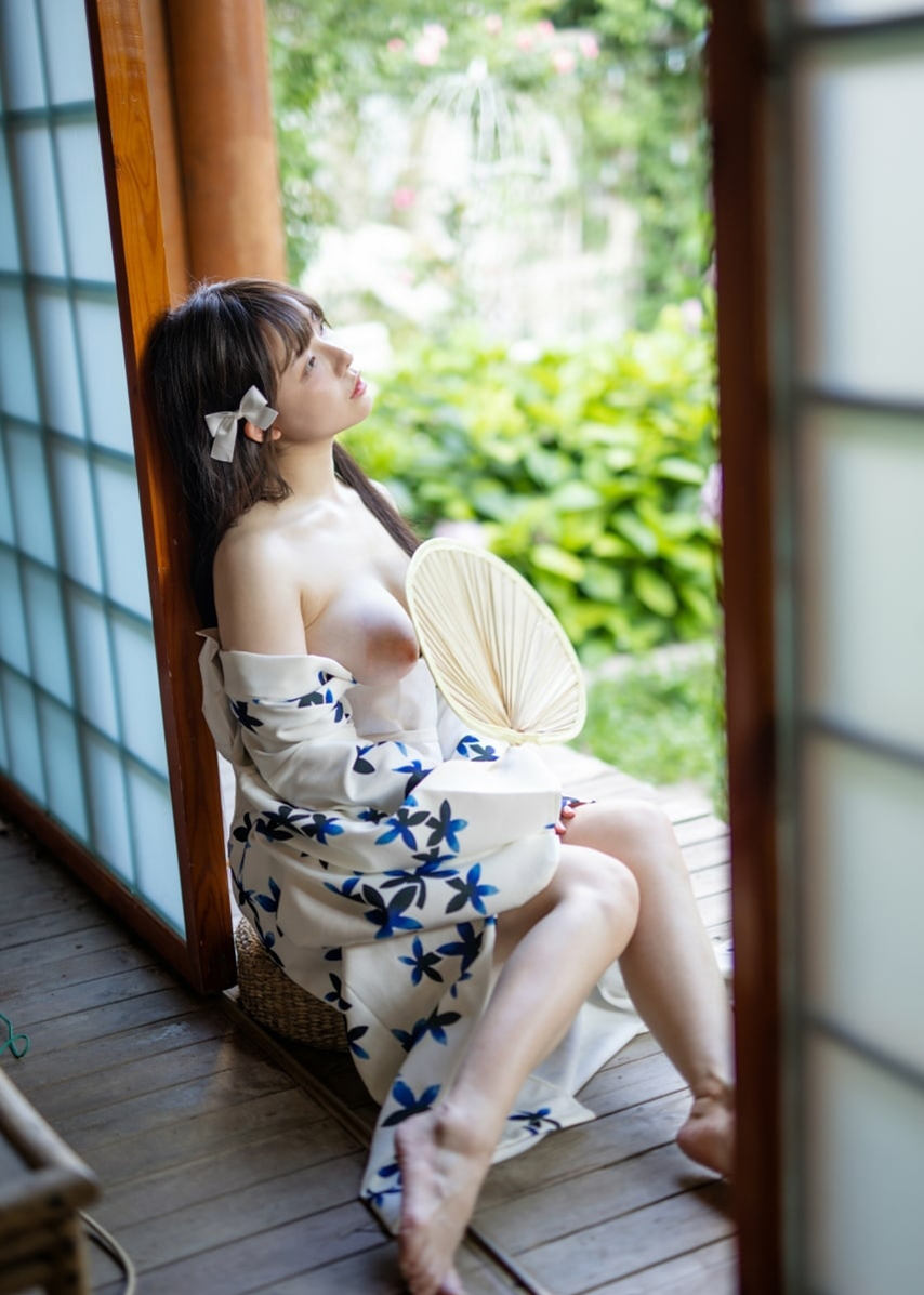 六味帝皇酱 夏日和服 014