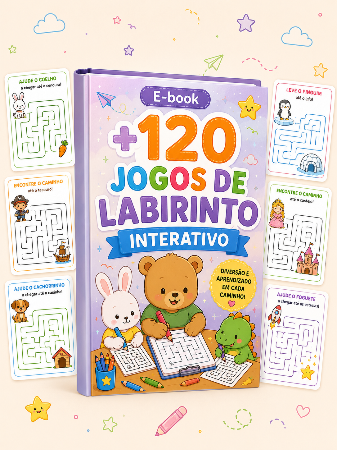 +120 Jogos de Labirinto Interativos