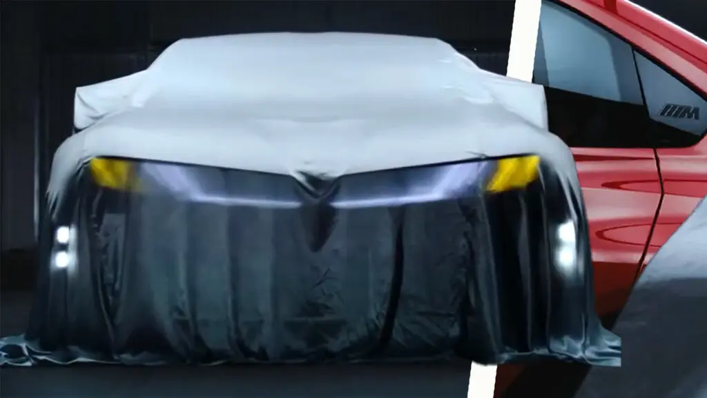 BMW dezvăluie conceptul de teaser electric M Sedan