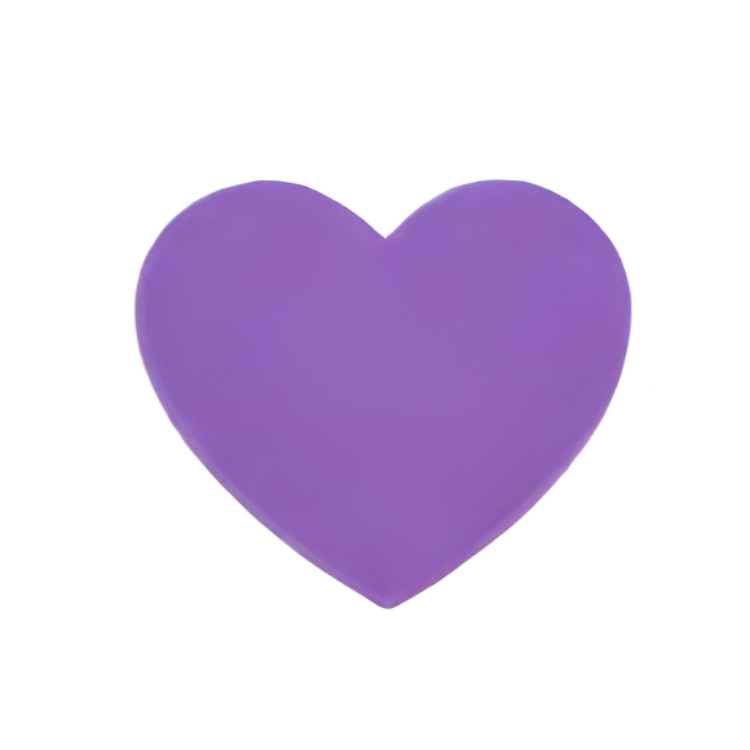 Coeur violet