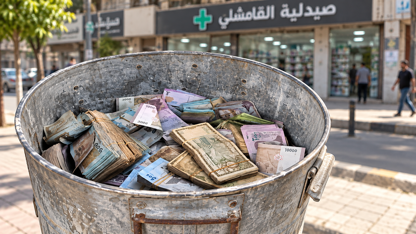 شح العملة الجديدة يهدد سوق الدواء في القامشلي