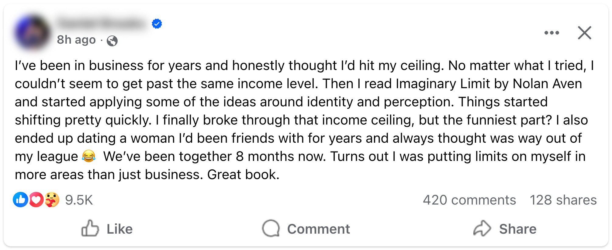 Imaginary Limit reader post