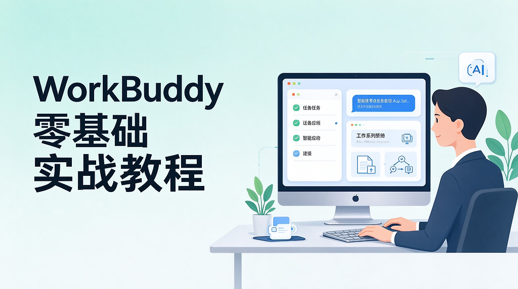WorkBuddy零基础实战教程，最新保姆级入门指南