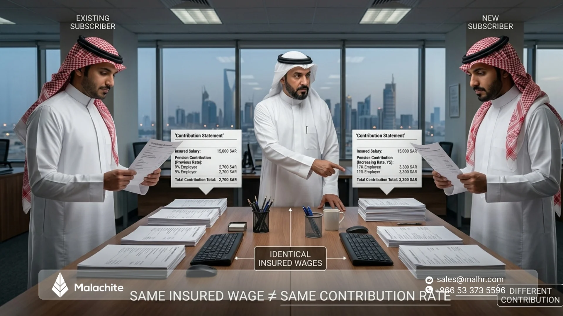 التأمينات الاجتماعية أعمال: خدمات المنشآت خطوة بخطوة