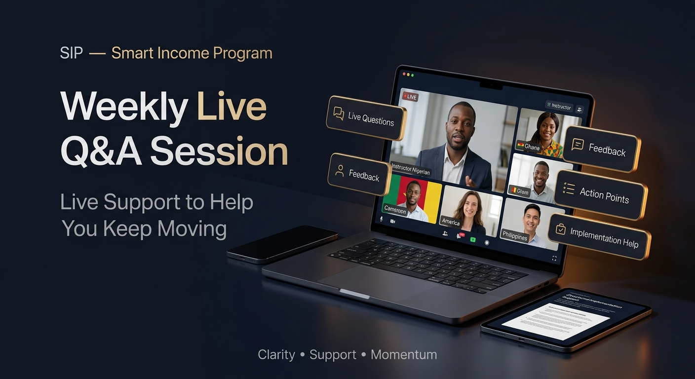 Weekly Live Q A Session