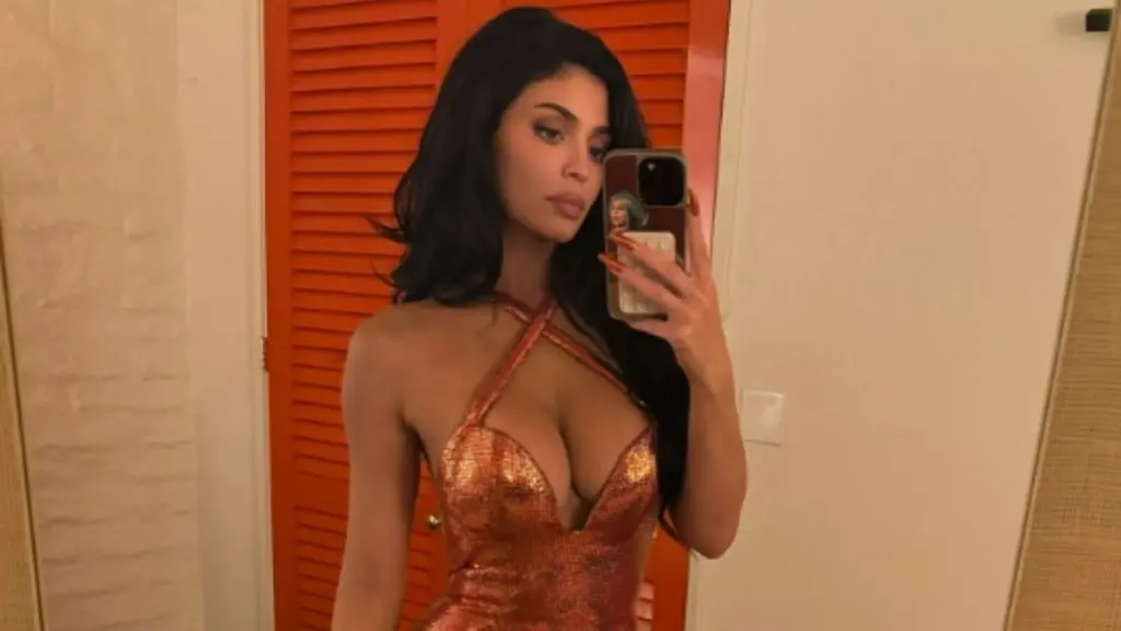 Kylie Jenner’s Summer Campaign Highlights Watermelon Lip Butter in a Micro Minidress