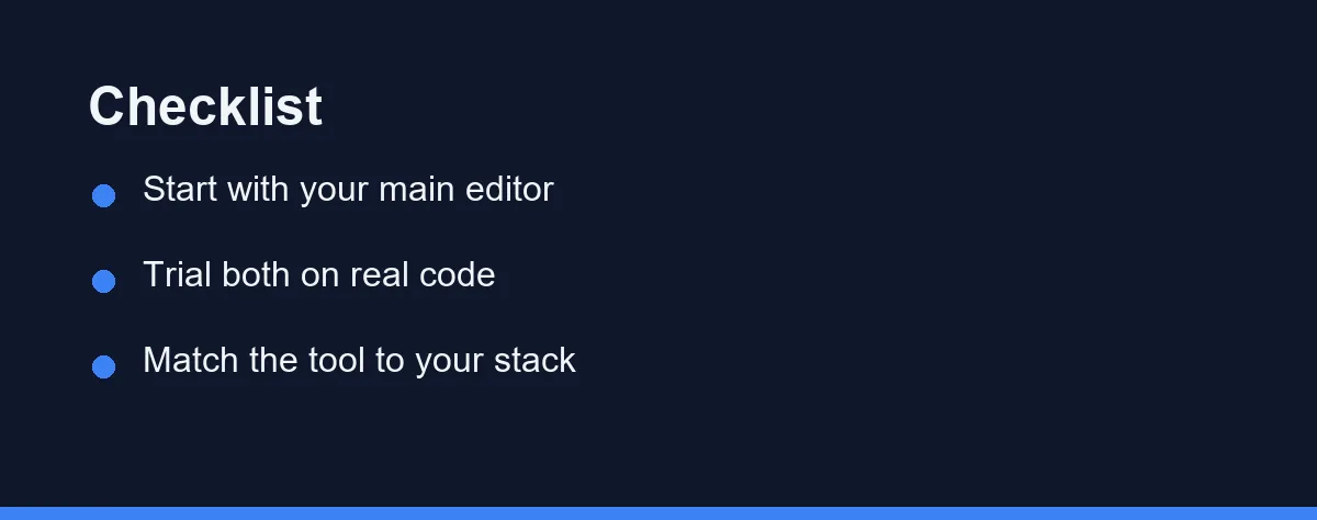Checklist