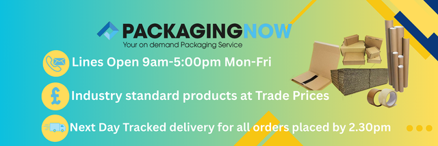 Vibac packaging tape promotional banner