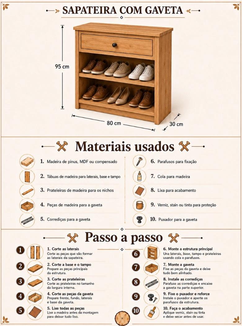 Modelo de Sapateira 5