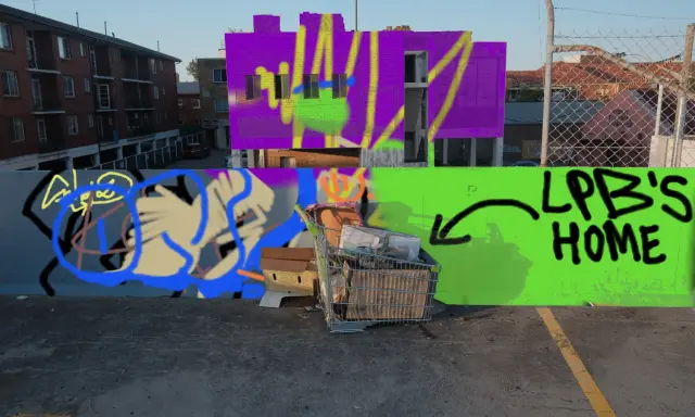 Graffiti artwork by sora