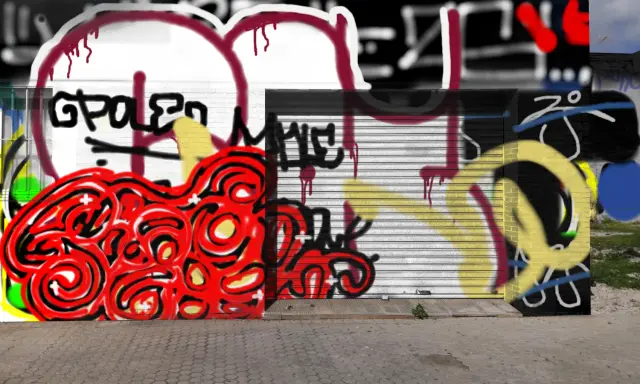 Graffiti artwork by Ksksksskk