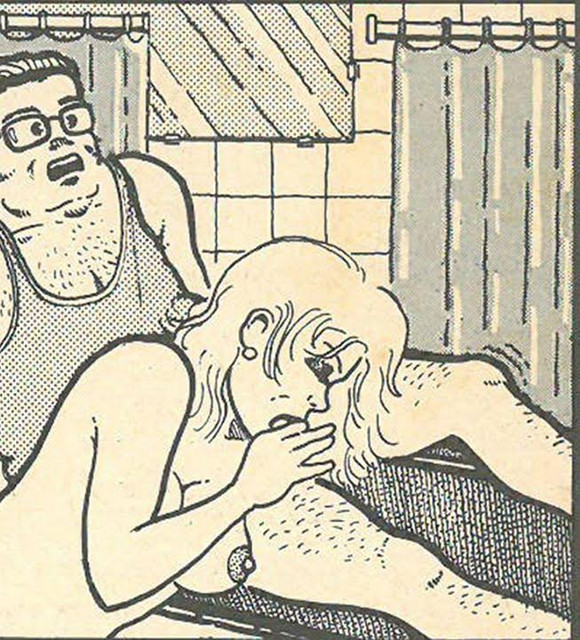DIBUJO PROSTITUTA TRABAJANDO